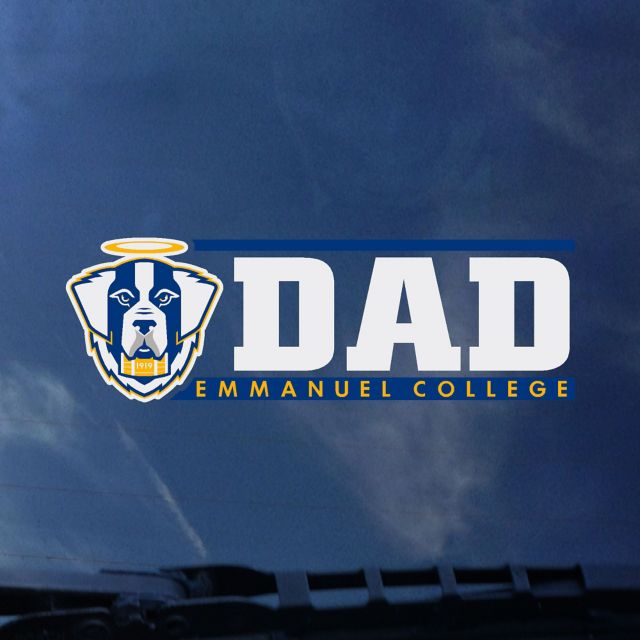 Emmanuel College Dad Decal