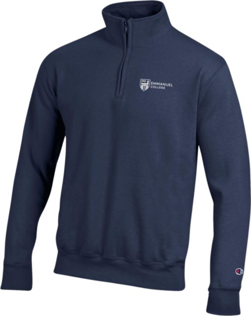 Emmanuel College 1/4 Zip Powerblend Jacket