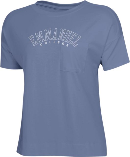 Emmanuel College Women's Pocket Short Sleeve T-Shirt