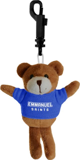 Emmanuel College Saints Plush Keychain