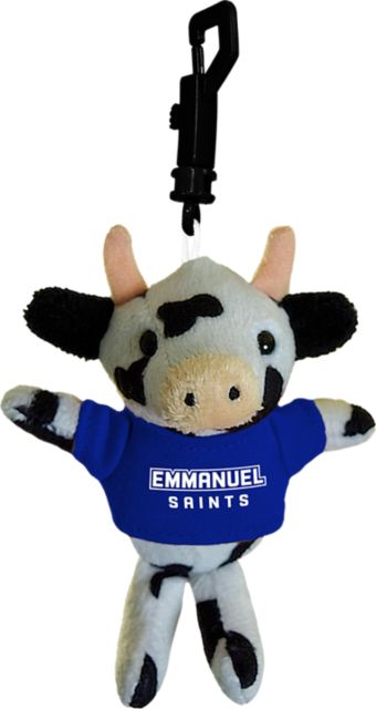 Emmanuel College Saints Plush Keychain