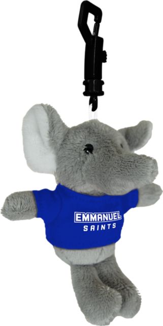 Emmanuel College Saints Plush Keychain