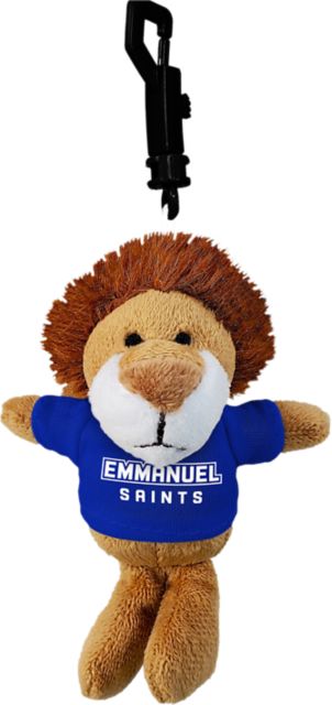 Emmanuel College Saints Plush Keychain