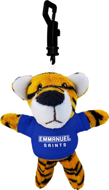 Emmanuel College Saints Plush Keychain