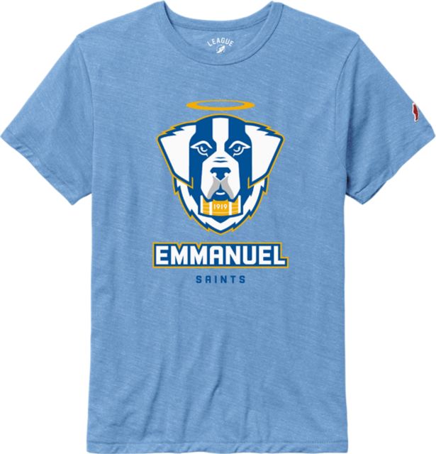 Emmanuel College Saints Victory Falls Short Sleeve T-Shirt