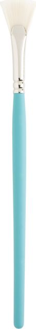 Select White Bristle Brush Fan 4