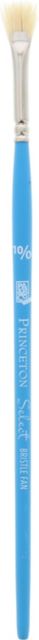 Select White Bristle Brush Fan 10/0