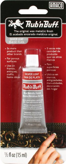 RUB N BUFF SILVER LEAF