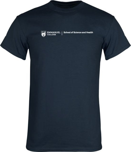 Emmanuel T Shirt School of Science and Health Horizontal - ONLINE ONLY