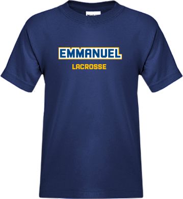 Emmanuel Youth T Shirt Lacrosse - ONLINE ONLY
