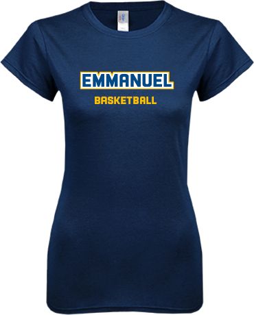 Emmanuel Next Level Ladies SoftStyle Junior Fitted Tee Basketball - ONLINE ONLY
