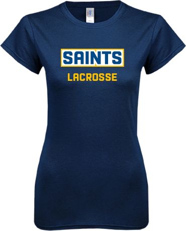 Emmanuel Next Level Ladies SoftStyle Junior Fitted Tee Lacrosse - ONLINE ONLY