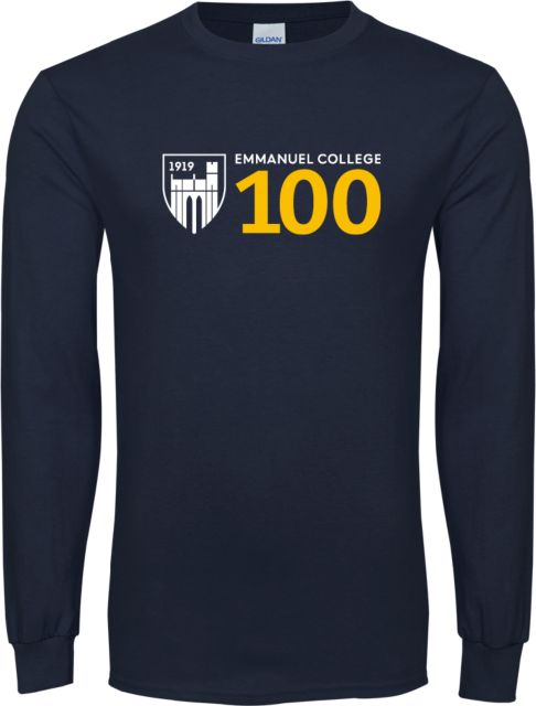 Emmanuel Long Sleeve T-Shirt Emmanuel College 100 - ONLINE ONLY