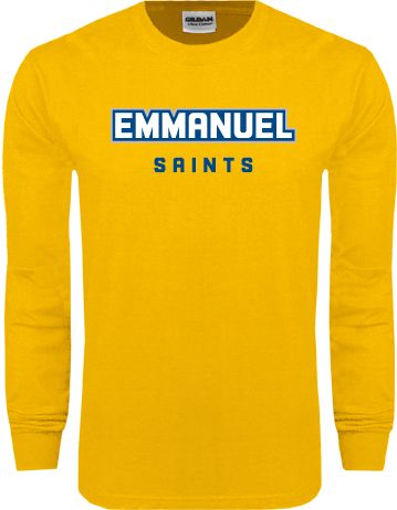 Emmanuel Long Sleeve T Shirt Secondary Mark - ONLINE ONLY