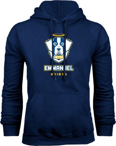 Emmanuel Fleece Hoodie Primary Logo - ONLINE ONLY