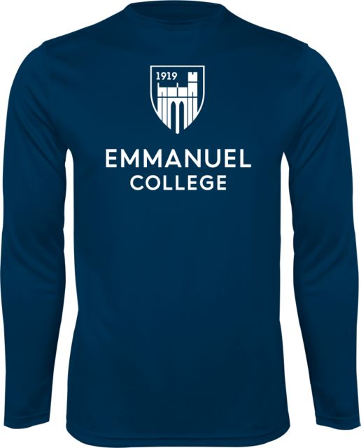 Emmanuel Performance Long Sleeve Shirt Institutional Mark Vertical - ONLINE ONLY