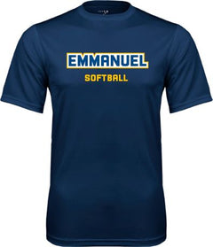 Emmanuel Performance Tee Softball - ONLINE ONLY