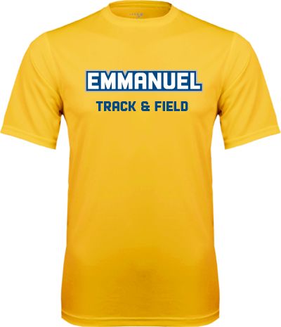 Emmanuel Performance Tee Track and Field - ONLINE ONLY