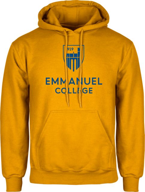 Emmanuel Fleece Hoodie Institutional Mark Vertical - ONLINE ONLY