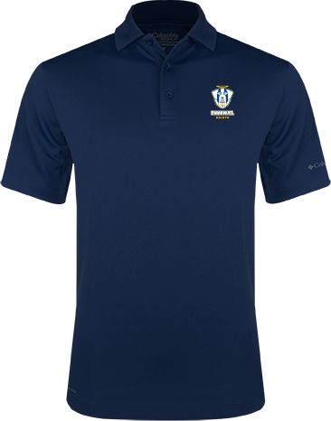 Emmanuel Columbia Omni Wick Drive Polo Primary Logo - ONLINE ONLY