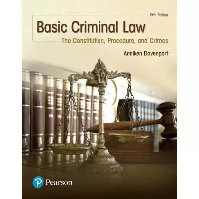 Basic Criminal Law: Constitution
