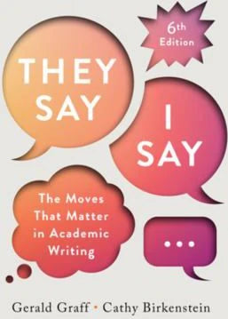 They Say / I Say